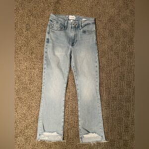 Frame Le Crop Mini Boot Jeans